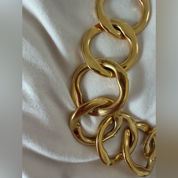 Saint Laurent chunky chain necklace - Picture 3 of 9